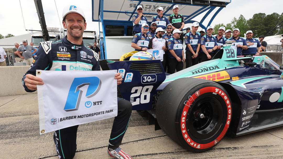 Romain Grosjean, Andretti Autosport at Barber Motorsports Park